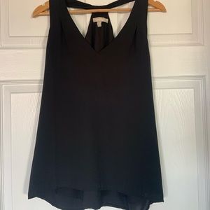 Black Strappy Blouse